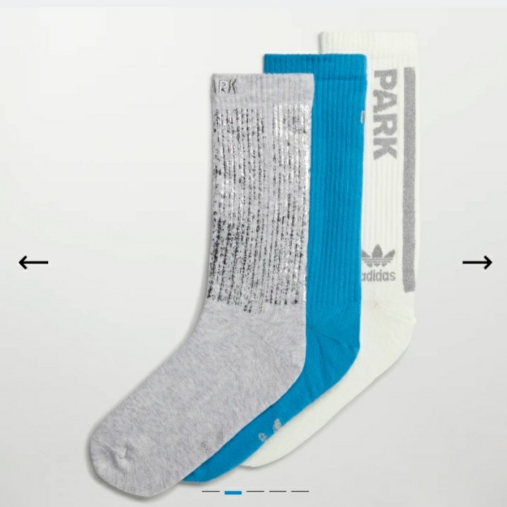 SOLD!!!! IVY PARK x Adidas IVYTOPIA 3 PK CREW SOCKS